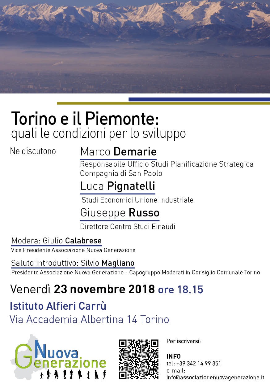 Locandina Torino Piemonte Sviluppo